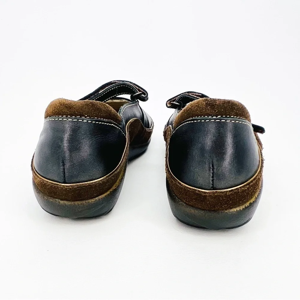 Naot Footwear Matai Mary Jane & Suede Size 37/6-6.5 Brown Leather Comfort Shoes - Picture 5 of 11